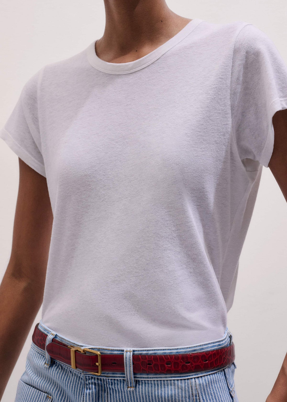 White Soft Washed Tee | ME+EM Clothing