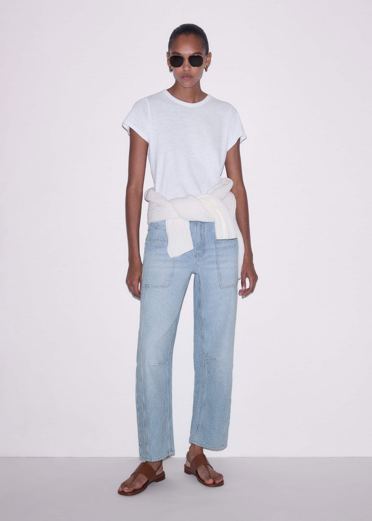 White Soft Washed Tee | ME+EM Clothing