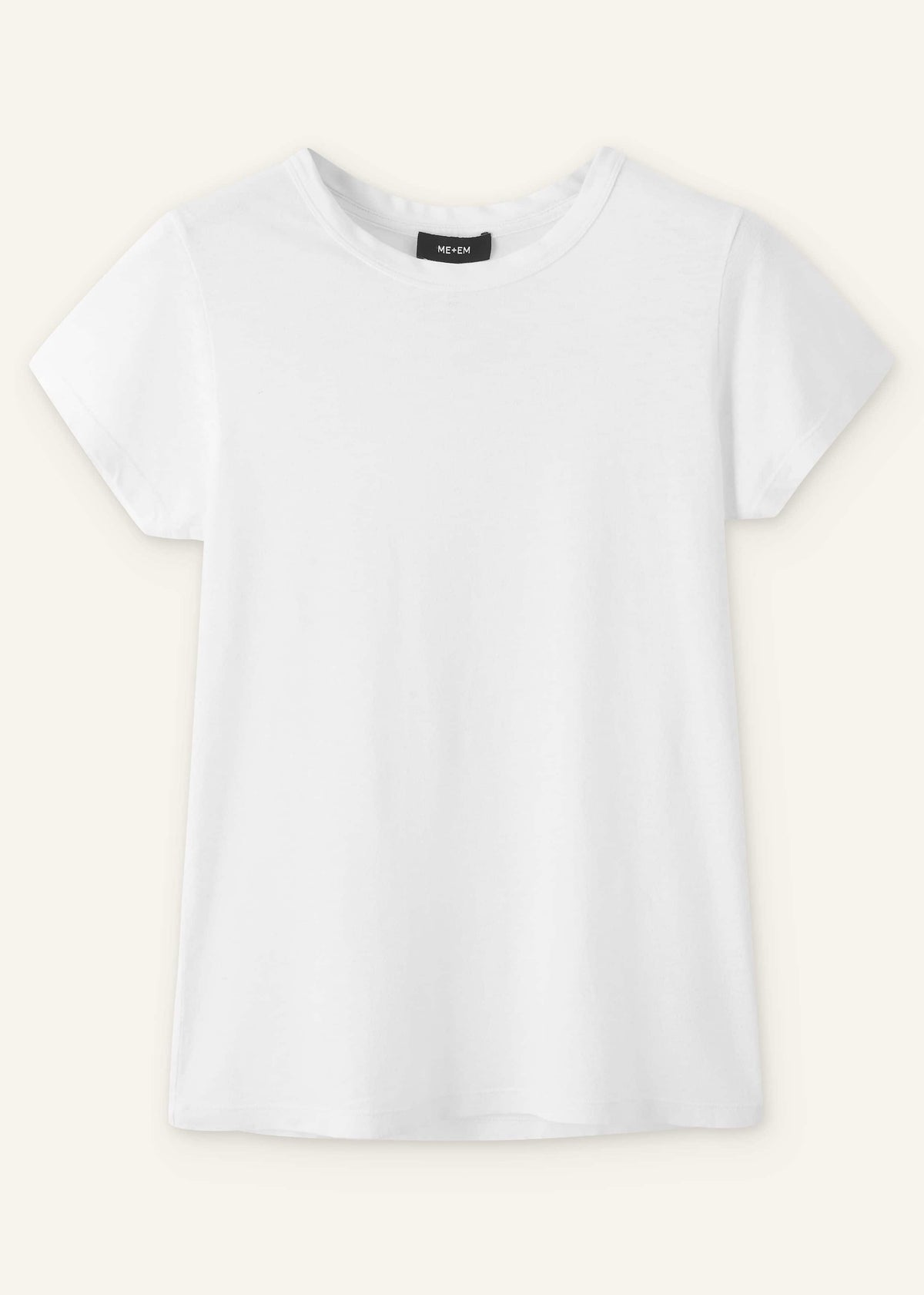 White Soft Washed Tee | ME+EM Clothing