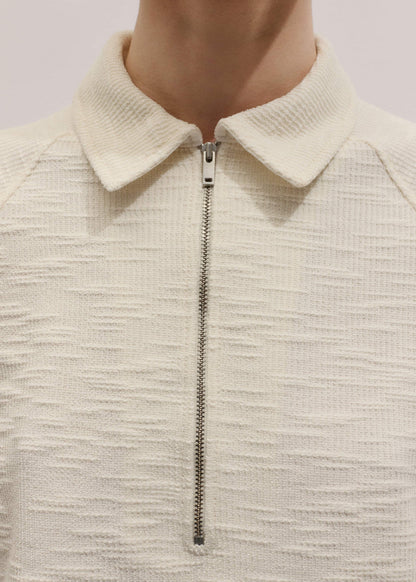 Cream Polo Swing Top | ME+EM Clothing