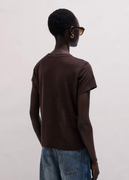 Brown Soft Washed Tee | ME+EM Clothing