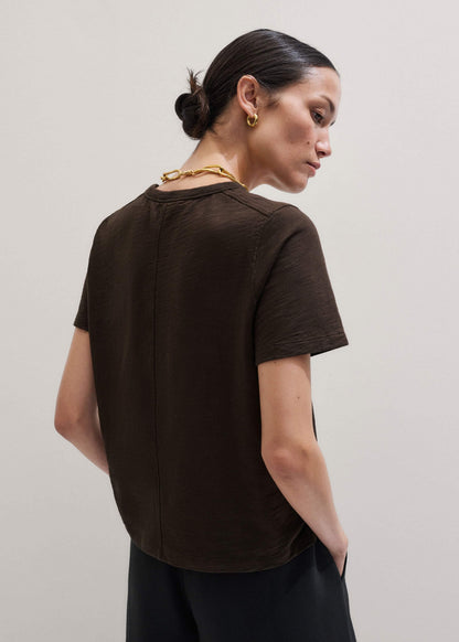 Brown Warm Touch Tee | ME+EM Clothing