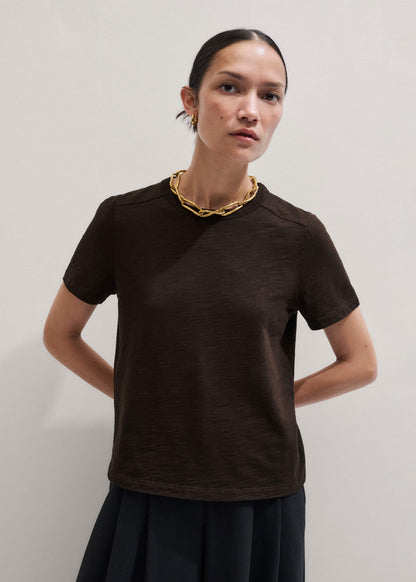 Brown Warm Touch Tee | ME+EM Clothing