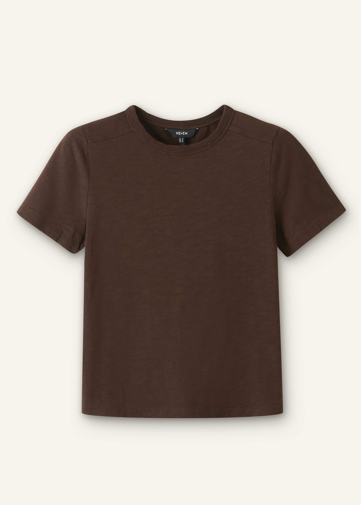 Brown Warm Touch Tee | ME+EM Clothing