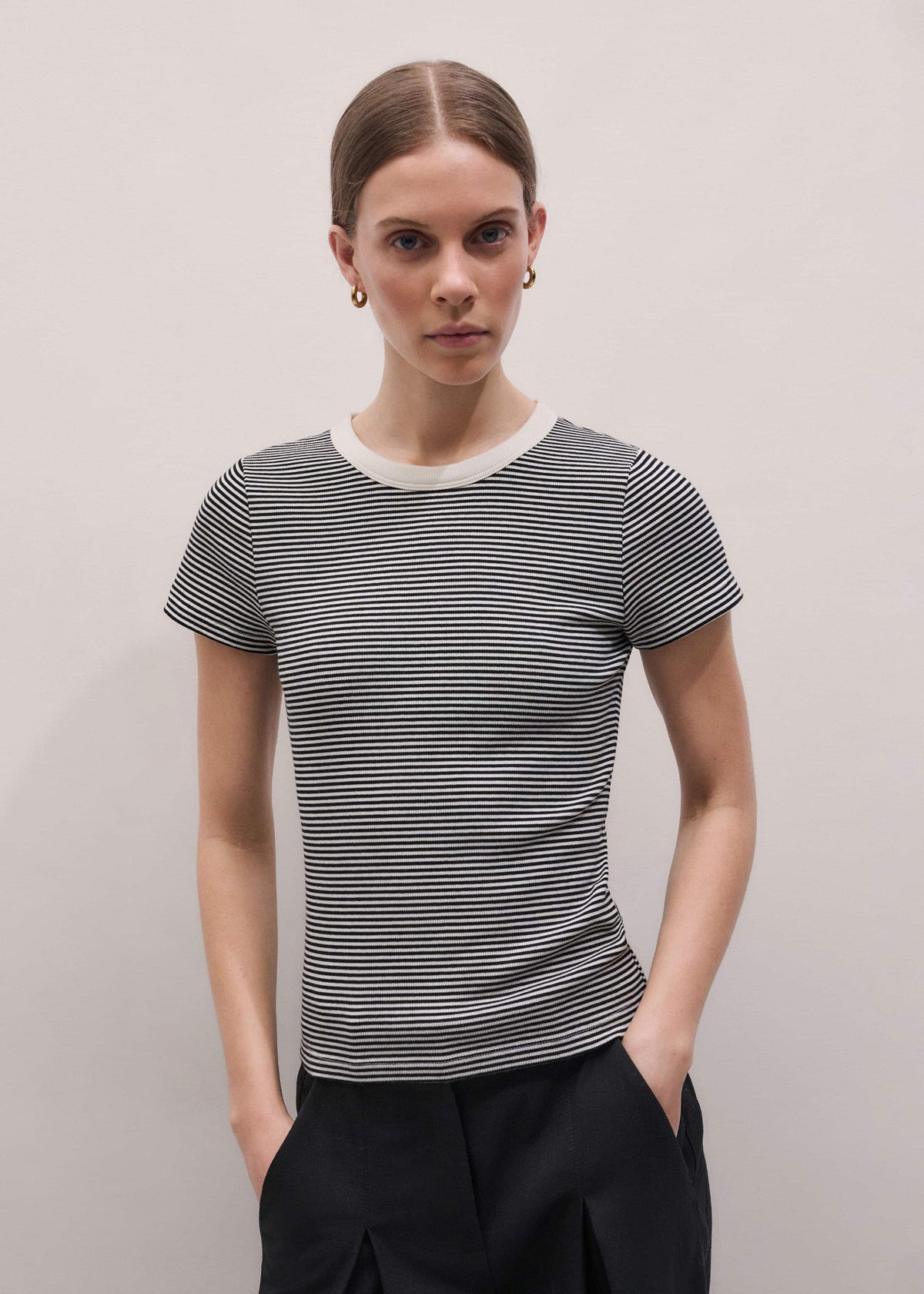 Black Swan Slim Tee | ME+EM Clothing