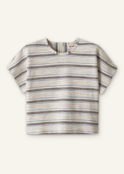 Cream Stripe Tee | ME+EM Clothing