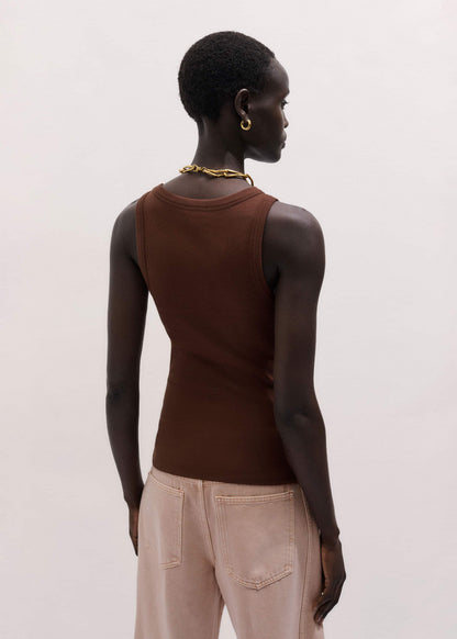 Cinnamon Perfect Basic Vest | ME+EM Clothing