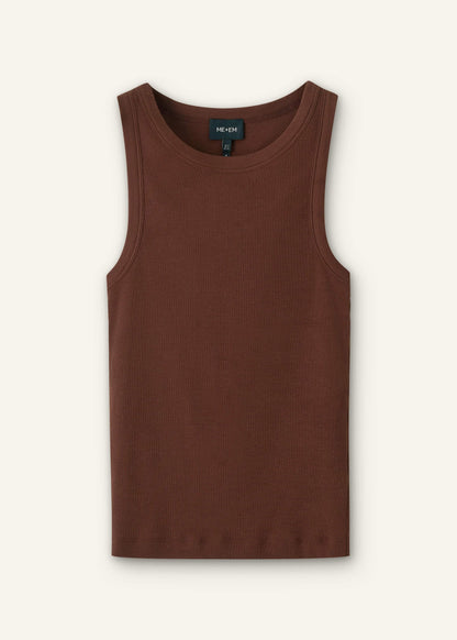 Cinnamon Perfect Basic Vest | ME+EM Clothing