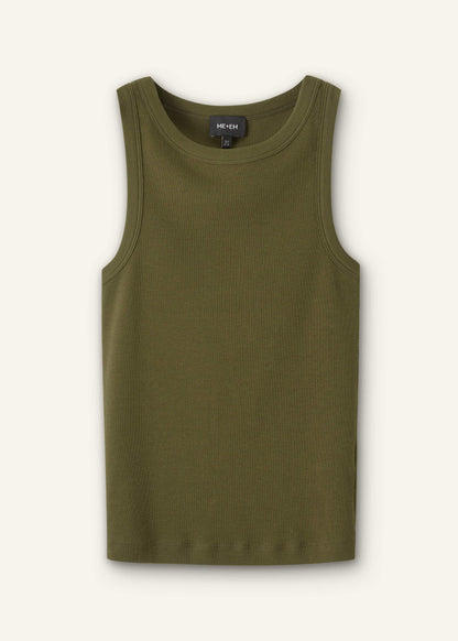 Olive Green Perfect Basic Vest | ME+EM Clothing