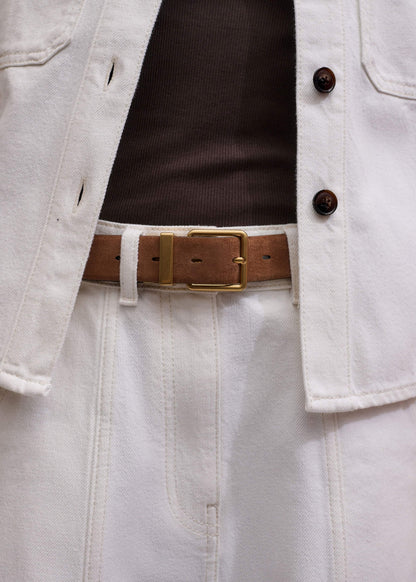 Brown Perfect Basic Vest | ME+EM Clothing