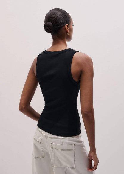 Black Ultimate V-Neck Vest | ME+EM Clothing