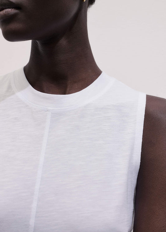 White Racerback Swing Top | ME+EM Clothing