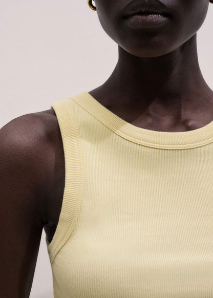 Lemon Yellow Perfect Basic Vest | ME+EM Clothing