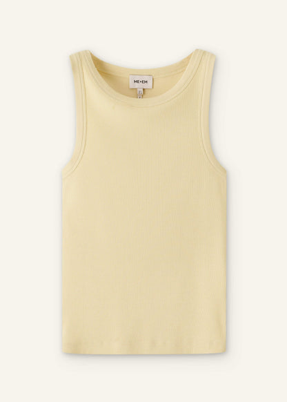 Lemon Yellow Perfect Basic Vest | ME+EM Clothing