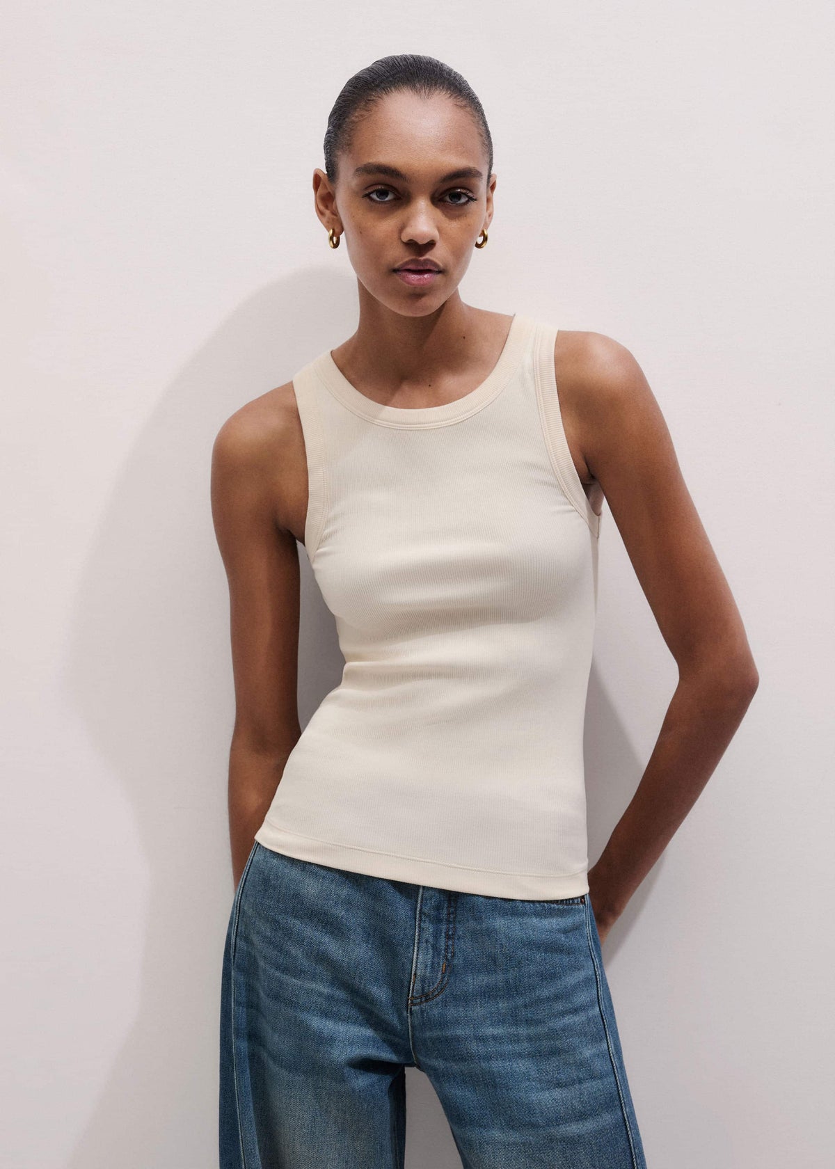 Vanilla Ultimate Crew Neck Tank | ME+EM Clothing