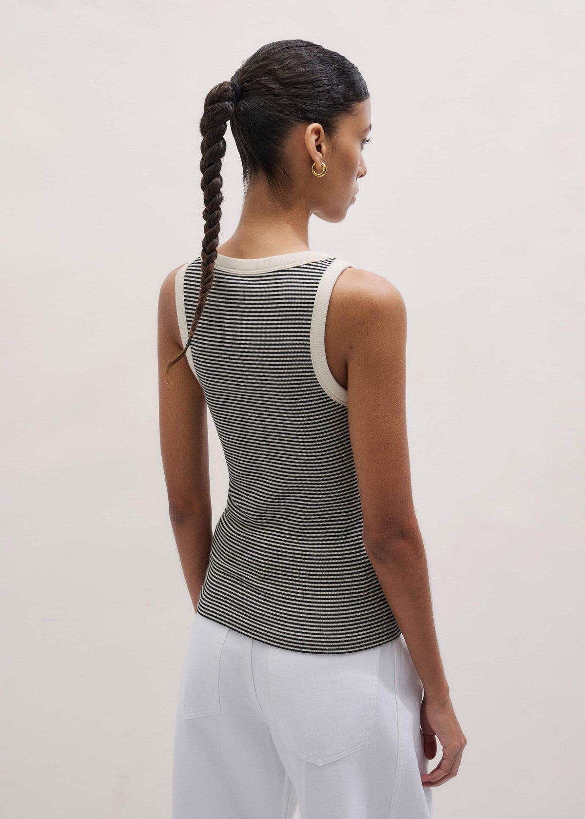 Black Swan Slim Tank Top | ME+EM Clothing