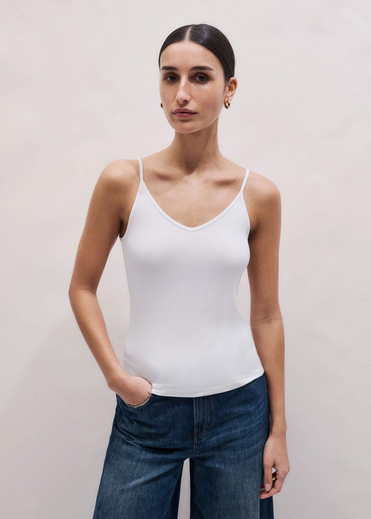 White Fashion First Aid Cami | ME+EM Clothing