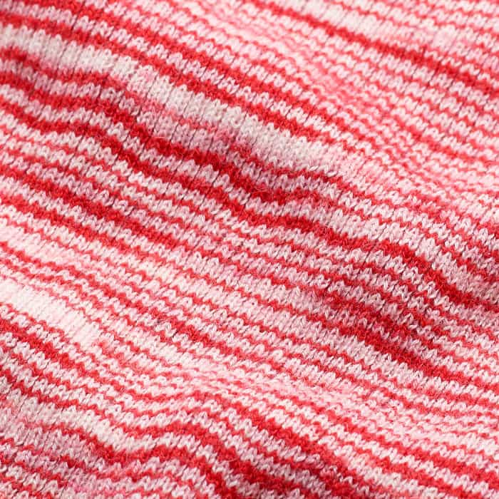 Red Spacedye Slim Fit Knit Vest | ME+EM Clothing