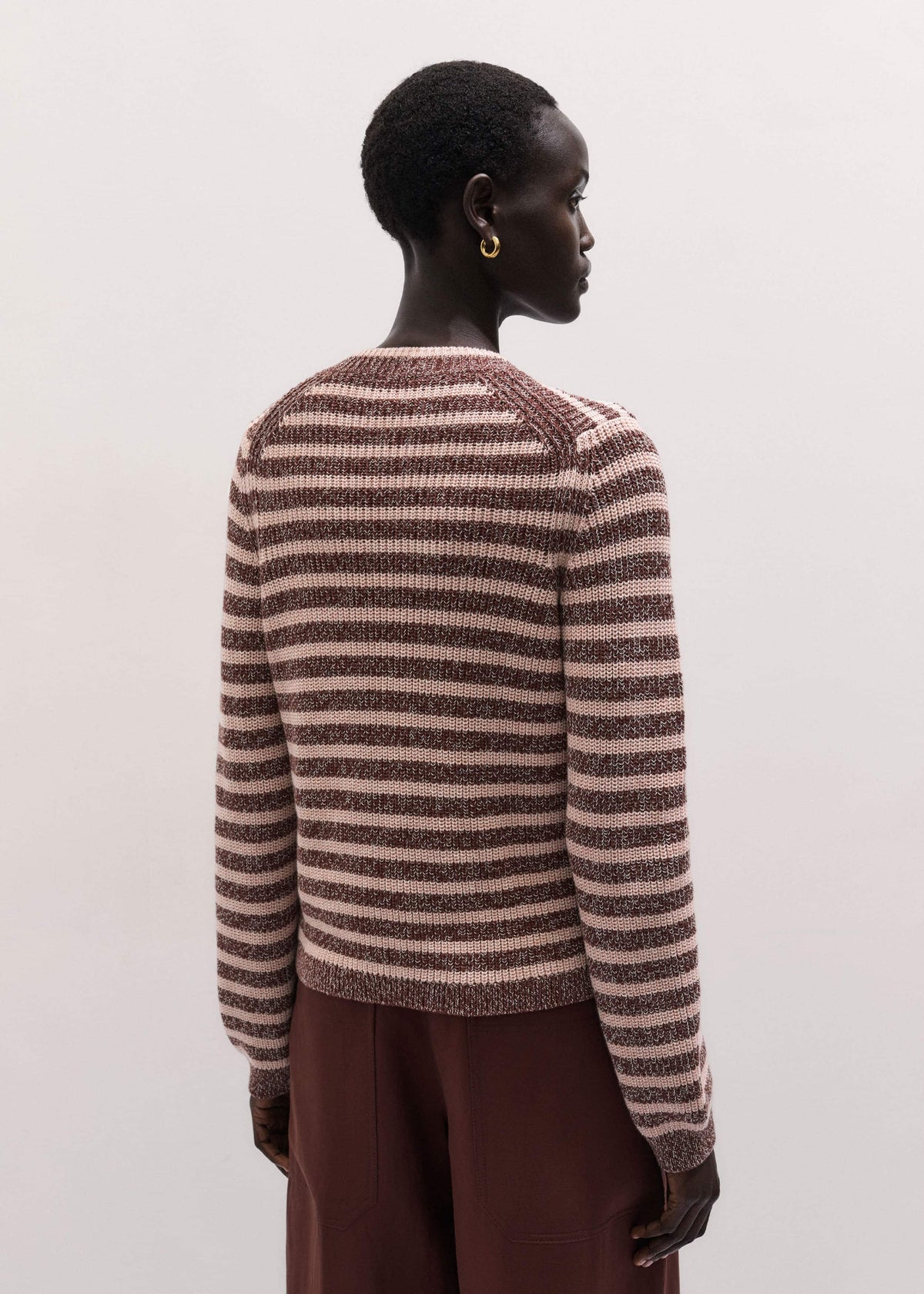 Cinnamon Brown Straight Cardigan | ME+EM Clothing