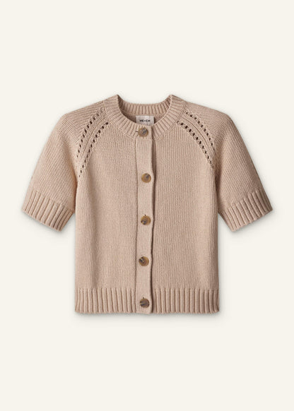 Stone Short Sleeve Cardigan | ME+EM Clothing