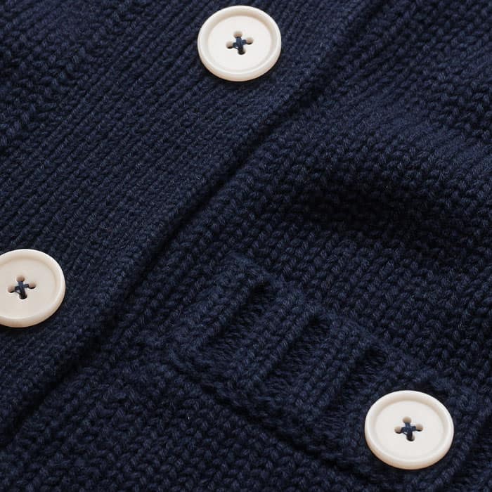 Navy Straight Crop Vest | ME+EM Clothing