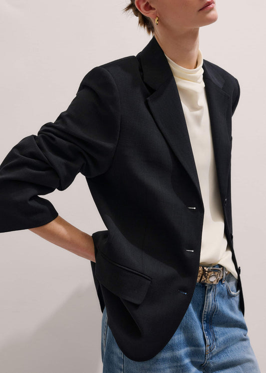 Black Icon Oversized Blazer | ME+EM Clothing
