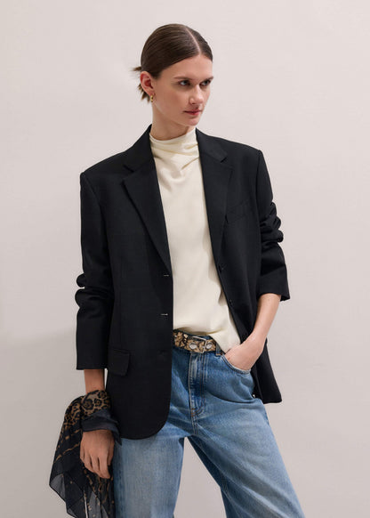 Black Icon Oversized Blazer | ME+EM Clothing
