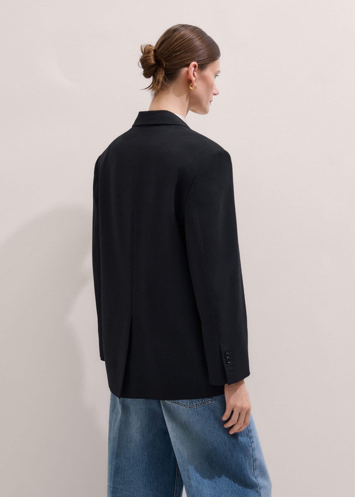 Black Icon Oversized Blazer | ME+EM Clothing