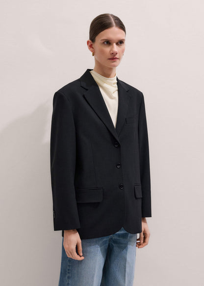 Black Icon Oversized Blazer | ME+EM Clothing