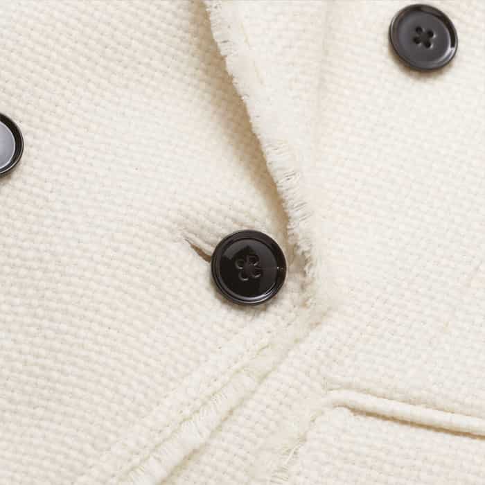 Ivory AM-PM Fitted Blazer | ME+EM Clothing