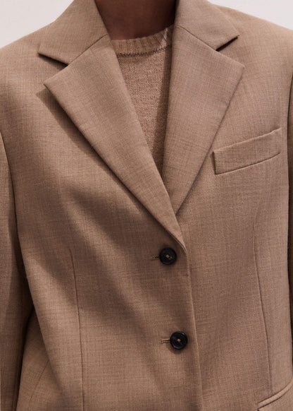 Brown Icon Oversized Blazer | ME+EM Clothing