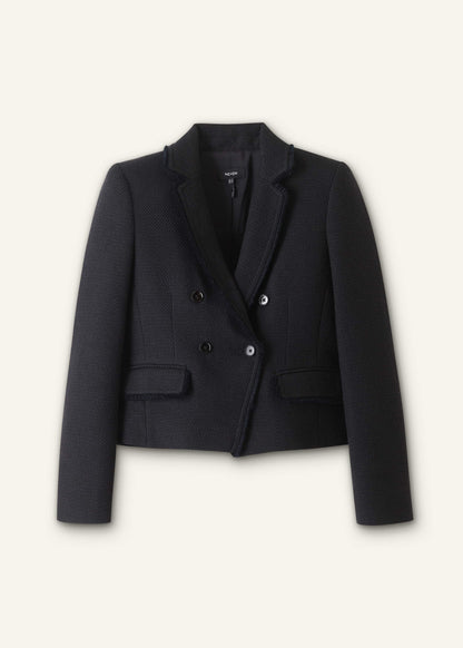 Black AM-PM Fitted Blazer | ME+EM Clothing