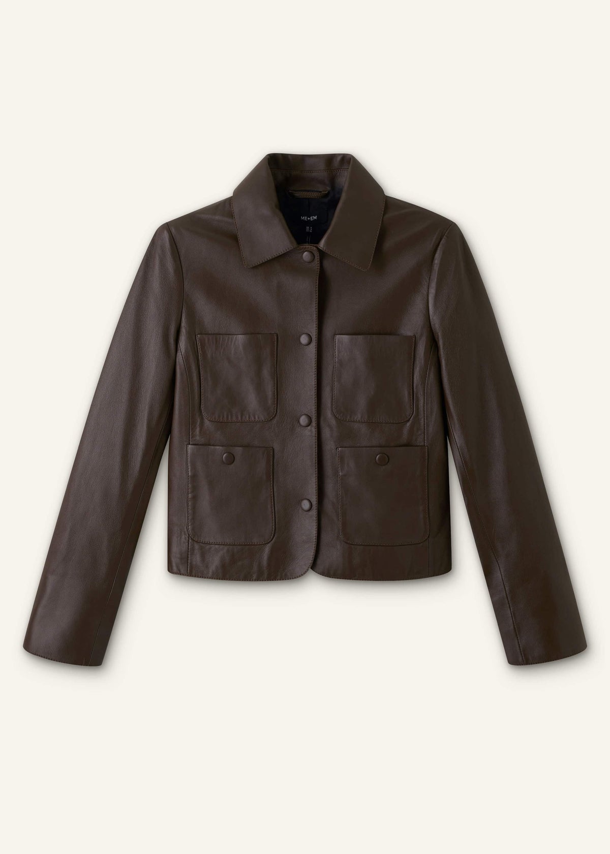 Brown Patch Pocket Jacket | ME+EM Clothing