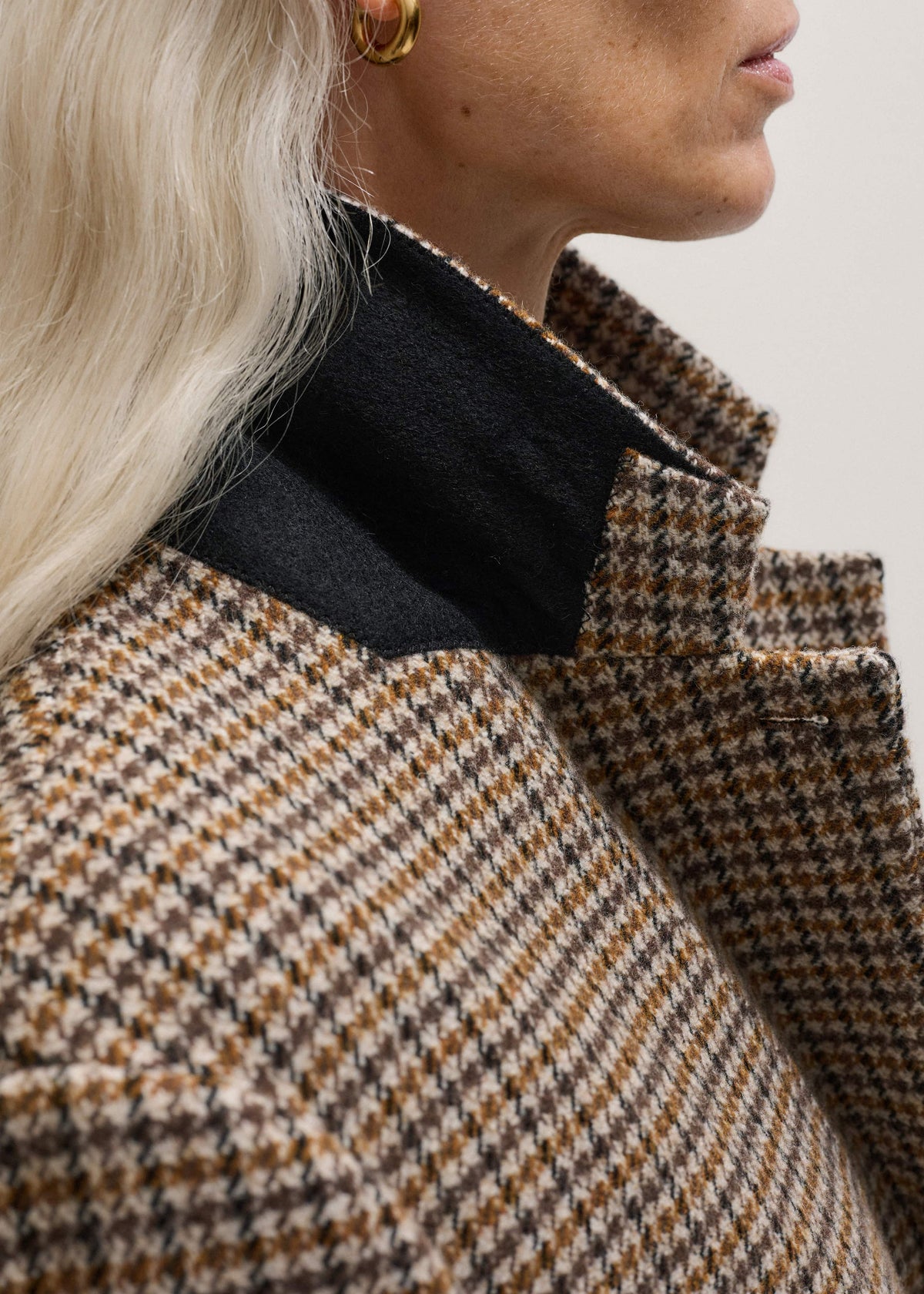 Brown Heritage Wool Coat | ME+EM Clothing