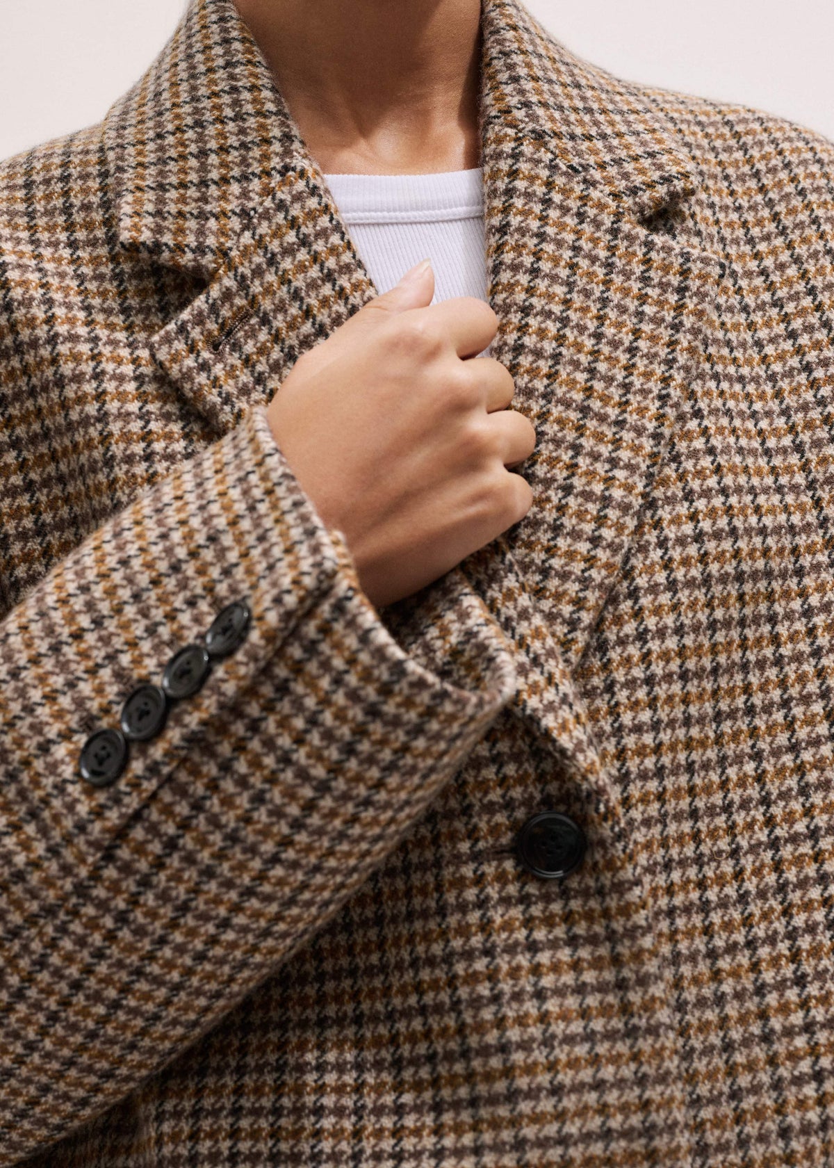 Brown Heritage Wool Coat | ME+EM Clothing