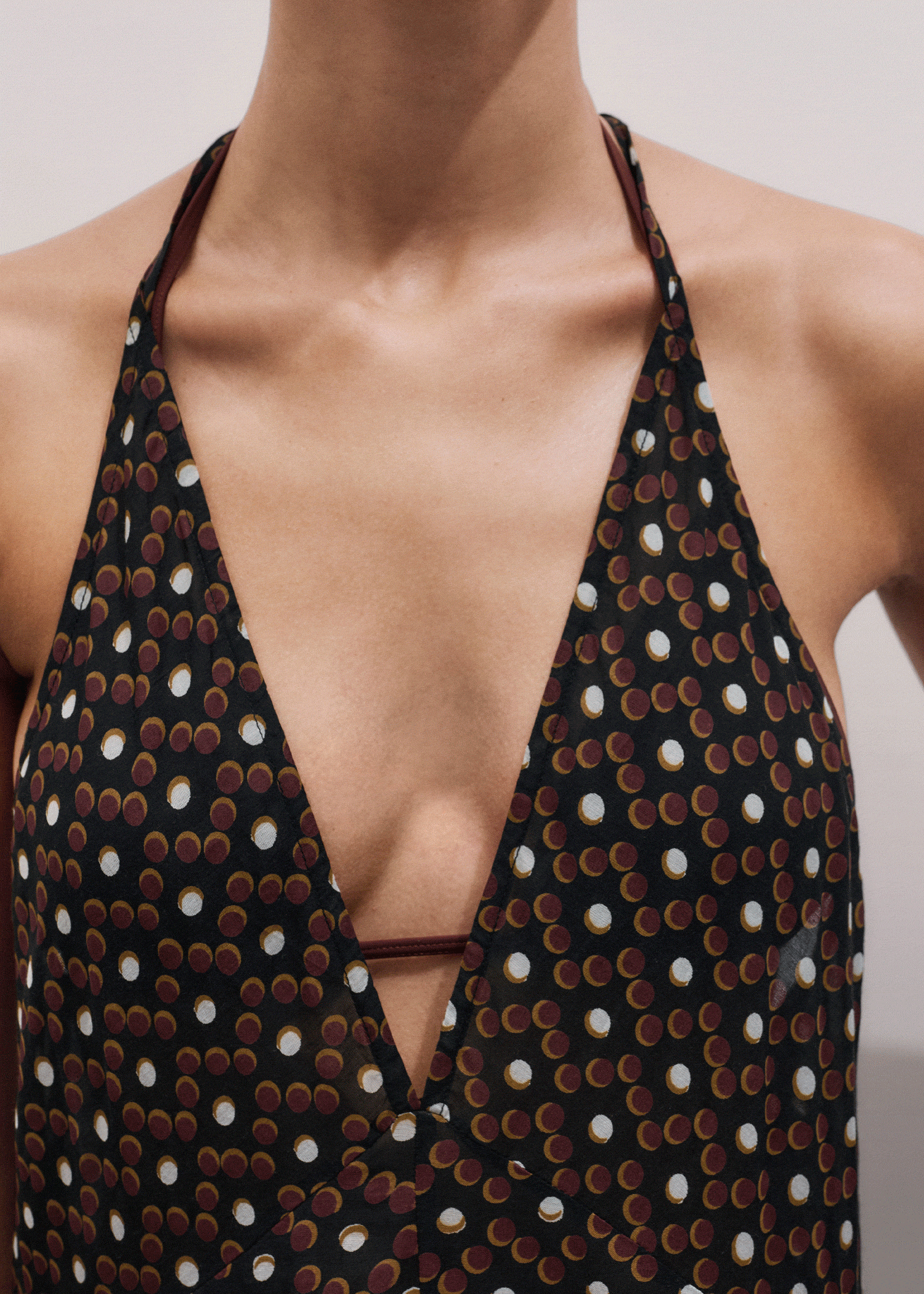 Black Halter Maxi Beach Dress | ME+EM Clothing