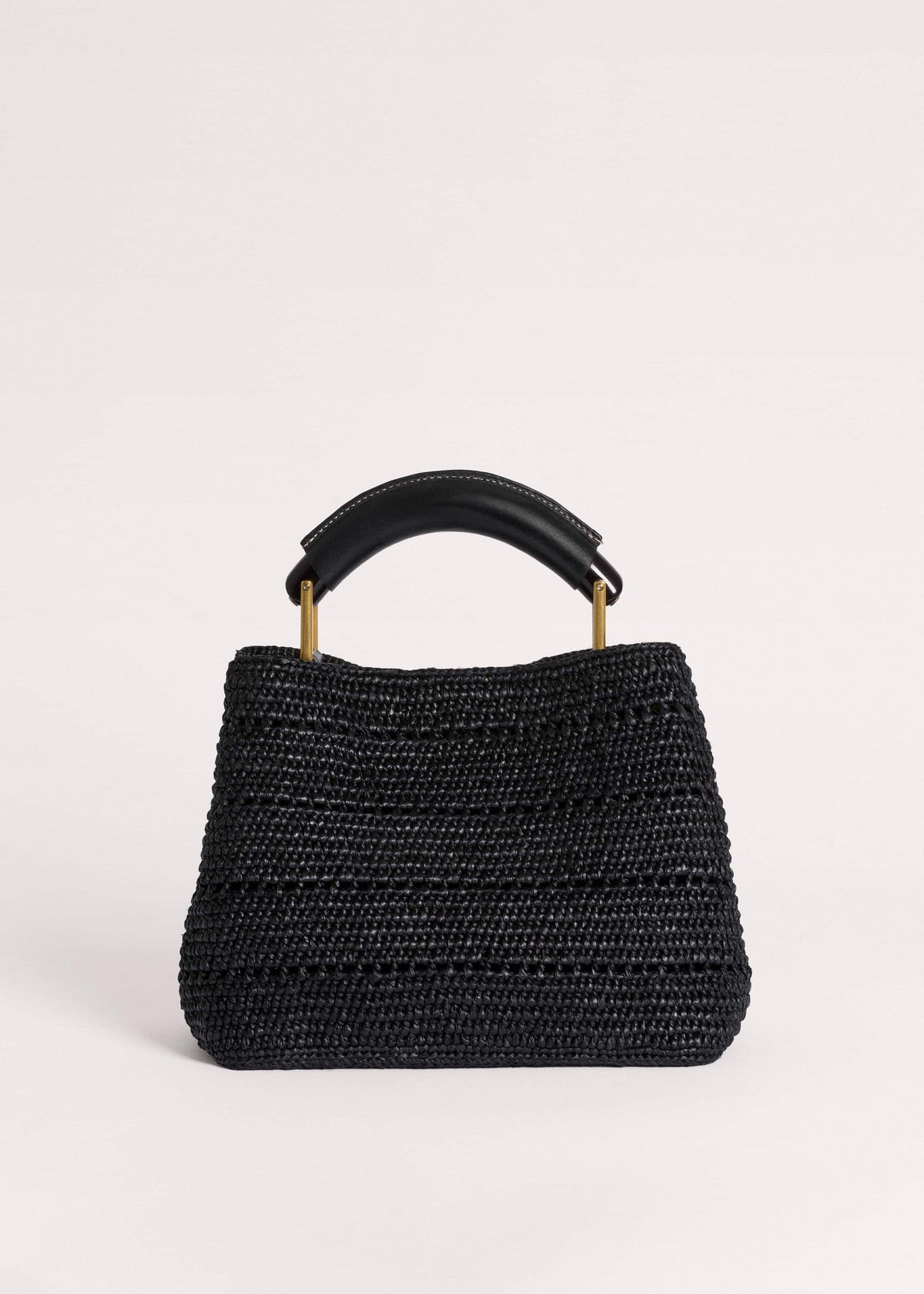 Black Raffia Mini Day Bag | ME+EM Clothing|Accessories