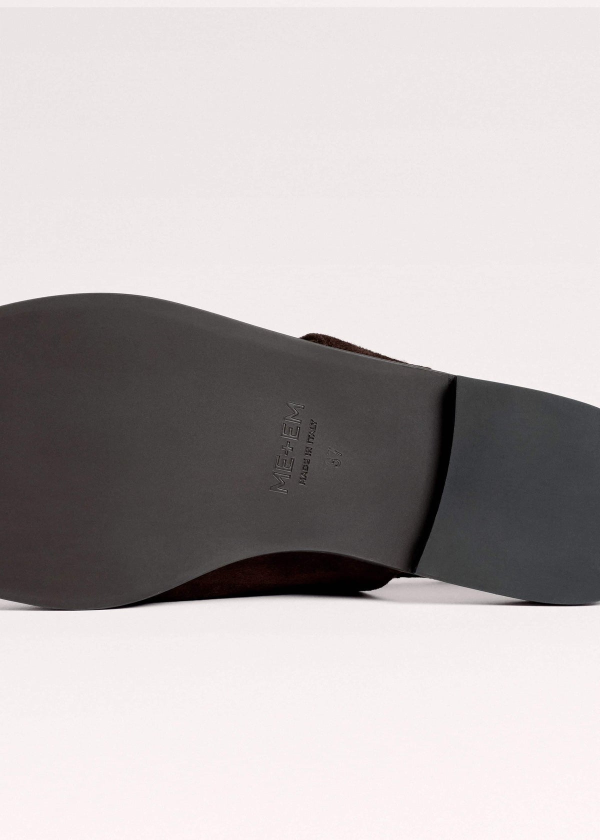Brown Asymmetric Toe Loop Sandal | ME+EM Clothing|Accessories