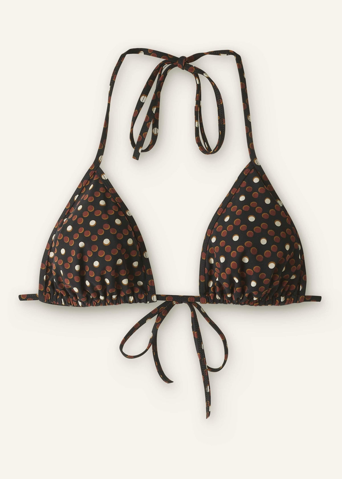 Cinnamon Brown Triangle Bikini Top | ME+EM Clothing