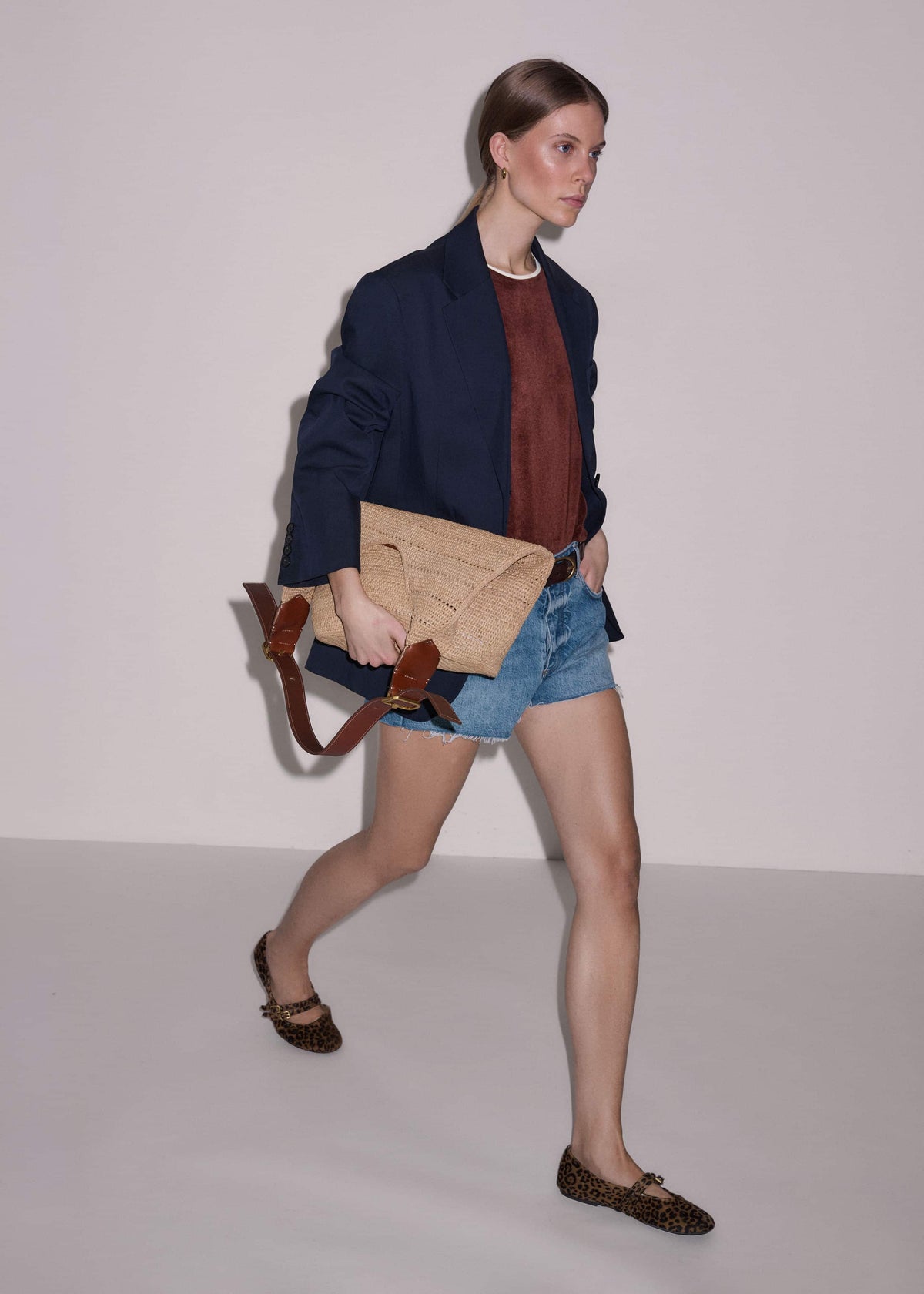 Tan Raffia Carry All Summer Bag | ME+EM Clothing
