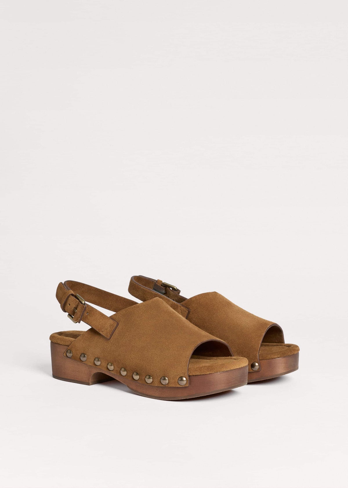 Brown Slingback Clog | ME+EM Clothing|Accessories