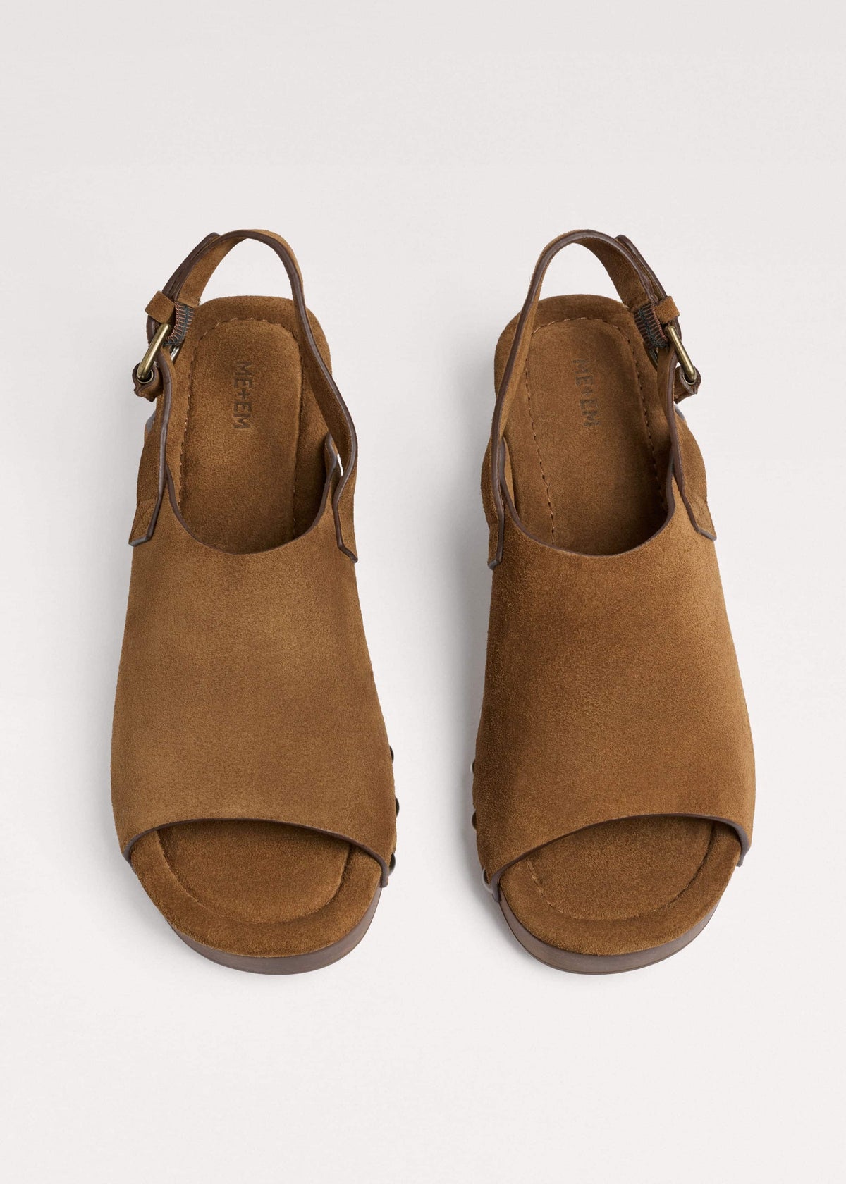 Brown Slingback Clog | ME+EM Clothing|Accessories