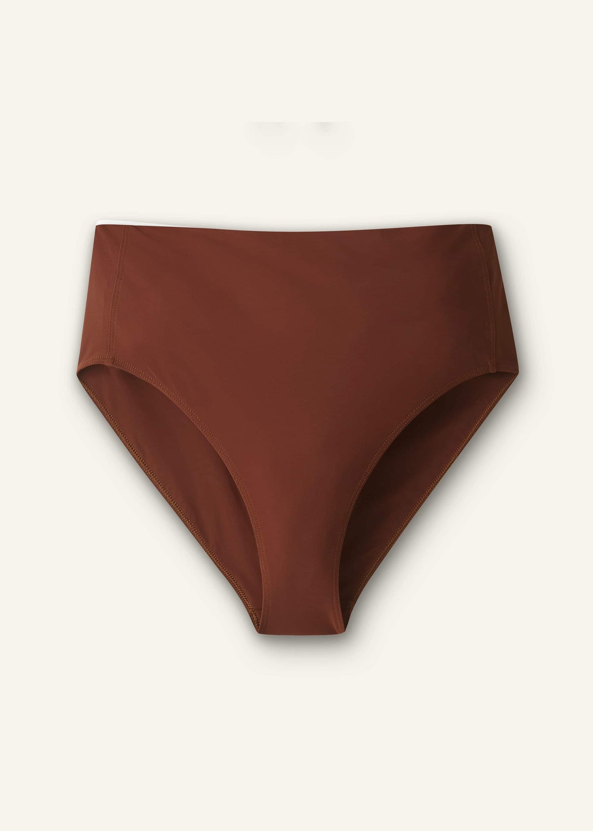 Cinnamon Brown High-Rise Bikini Bottom | ME+EM Clothing