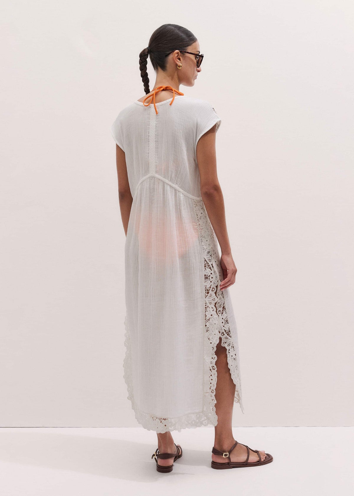 White Maxi Beach Dress | ME+EM Clothing