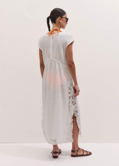 White Maxi Beach Dress | ME+EM Clothing