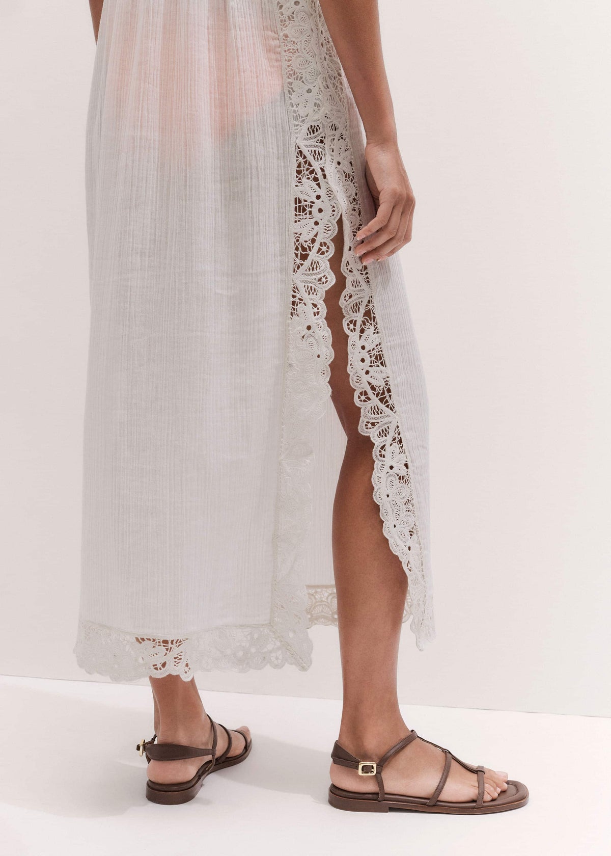 White Maxi Beach Dress | ME+EM Clothing