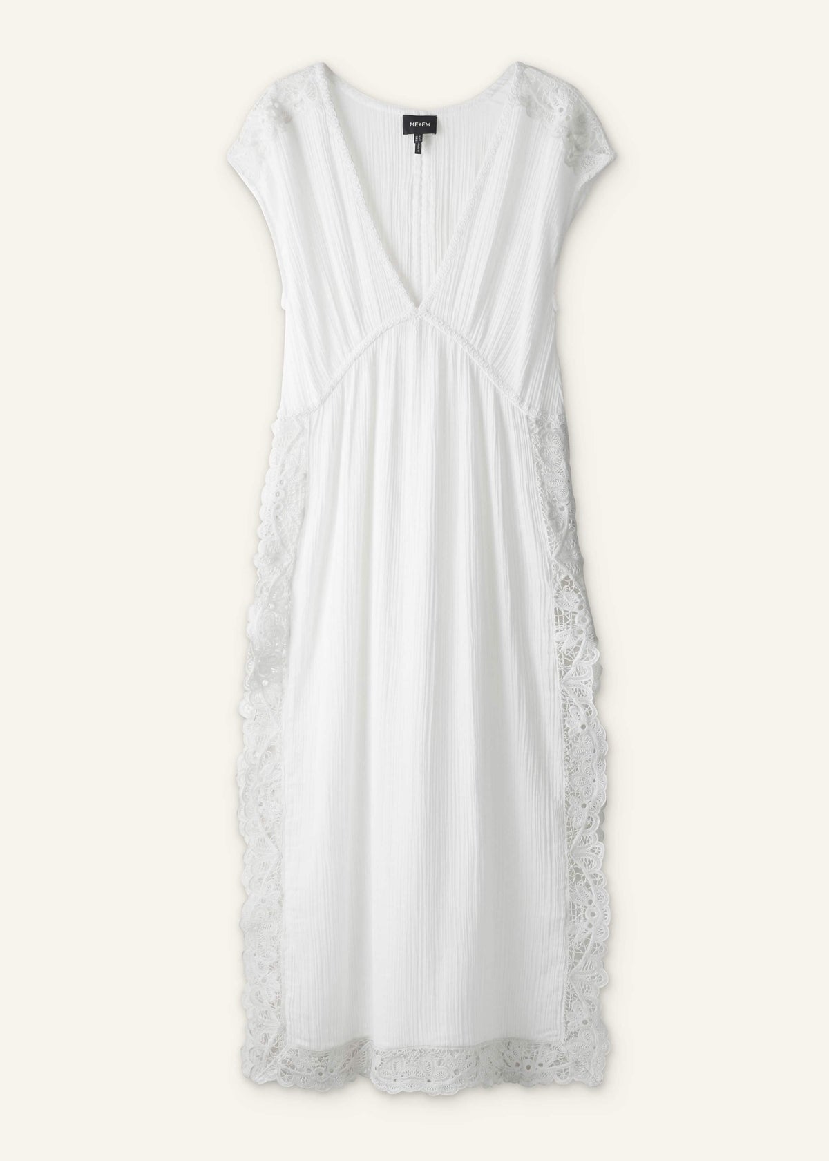 White Maxi Beach Dress | ME+EM Clothing