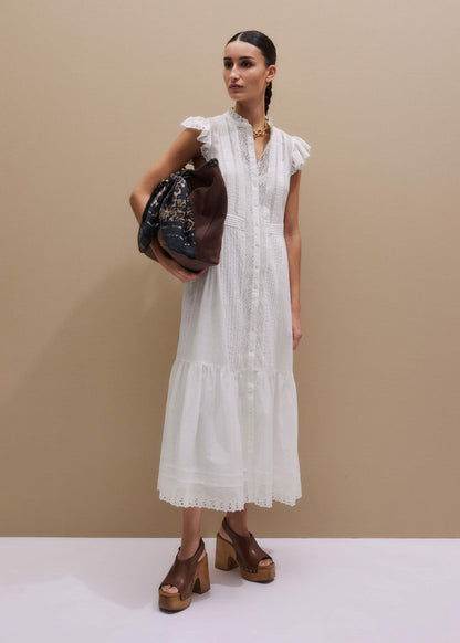 White 2-in-1 Maxi Dress | ME+EM Clothing