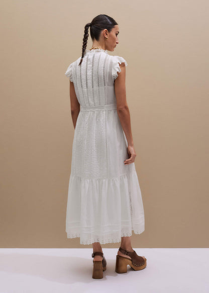 White 2-in-1 Maxi Dress | ME+EM Clothing