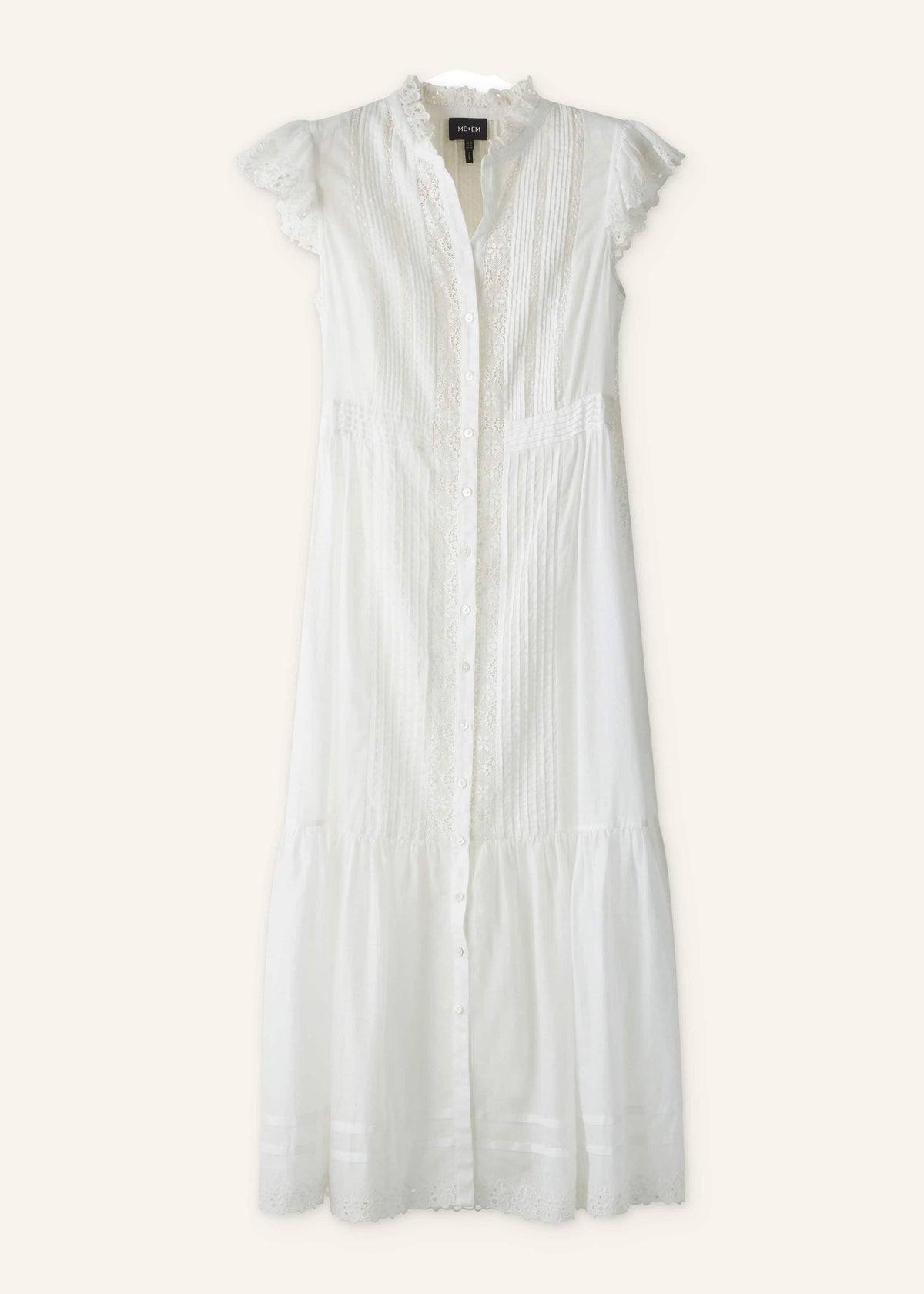 White 2-in-1 Maxi Dress | ME+EM Clothing